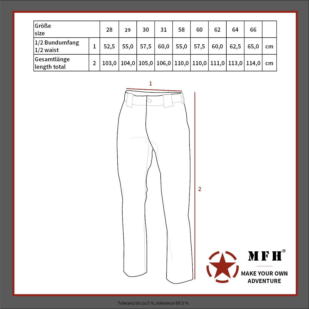 BW Moleskin Панталони черни големи размери