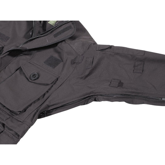 Командо шуба , модел "Smock",цвят черен