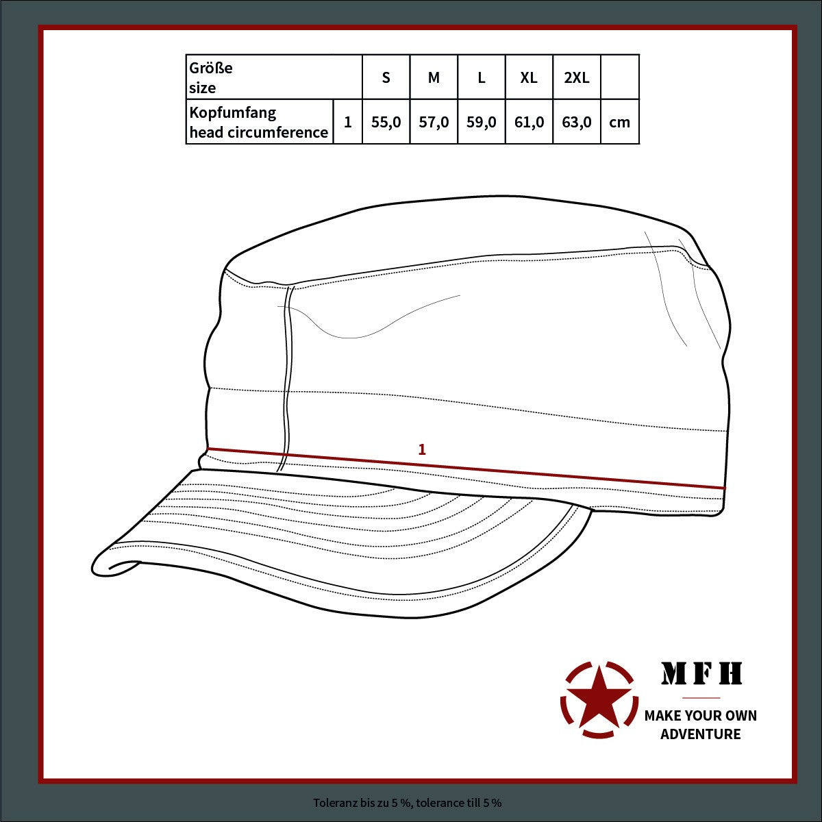 Камуфлажна шапка с козирка , модел , US BDU Field Cap, Rip Stop, 3 col. desert , 100% памук.