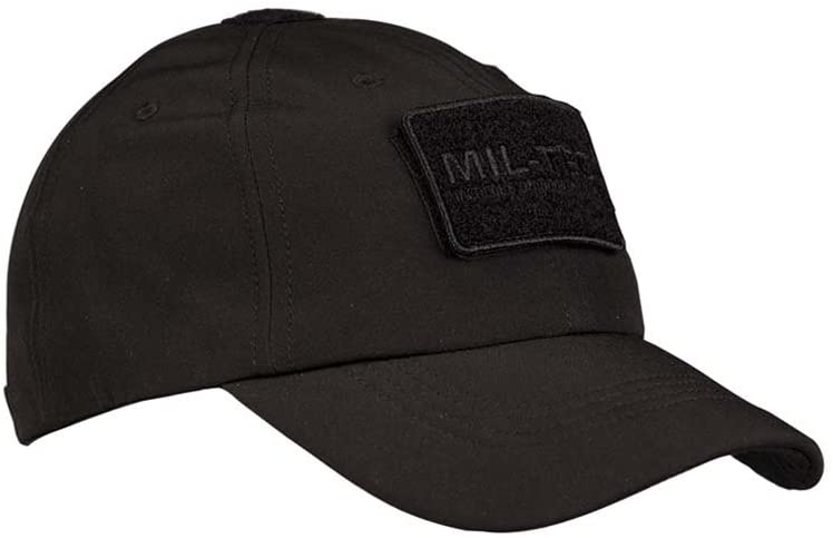 Шапка с козирка '' Mil-Tec Softshell Army Style Baseball '' , цвят черен
