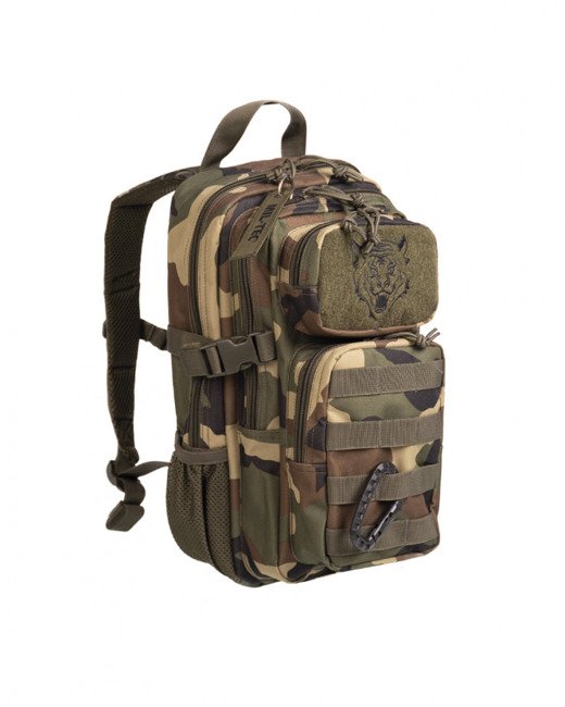 Детска тактическа раница Mil-Tec US Assault Kids, 14 л, Woodland (14001120)