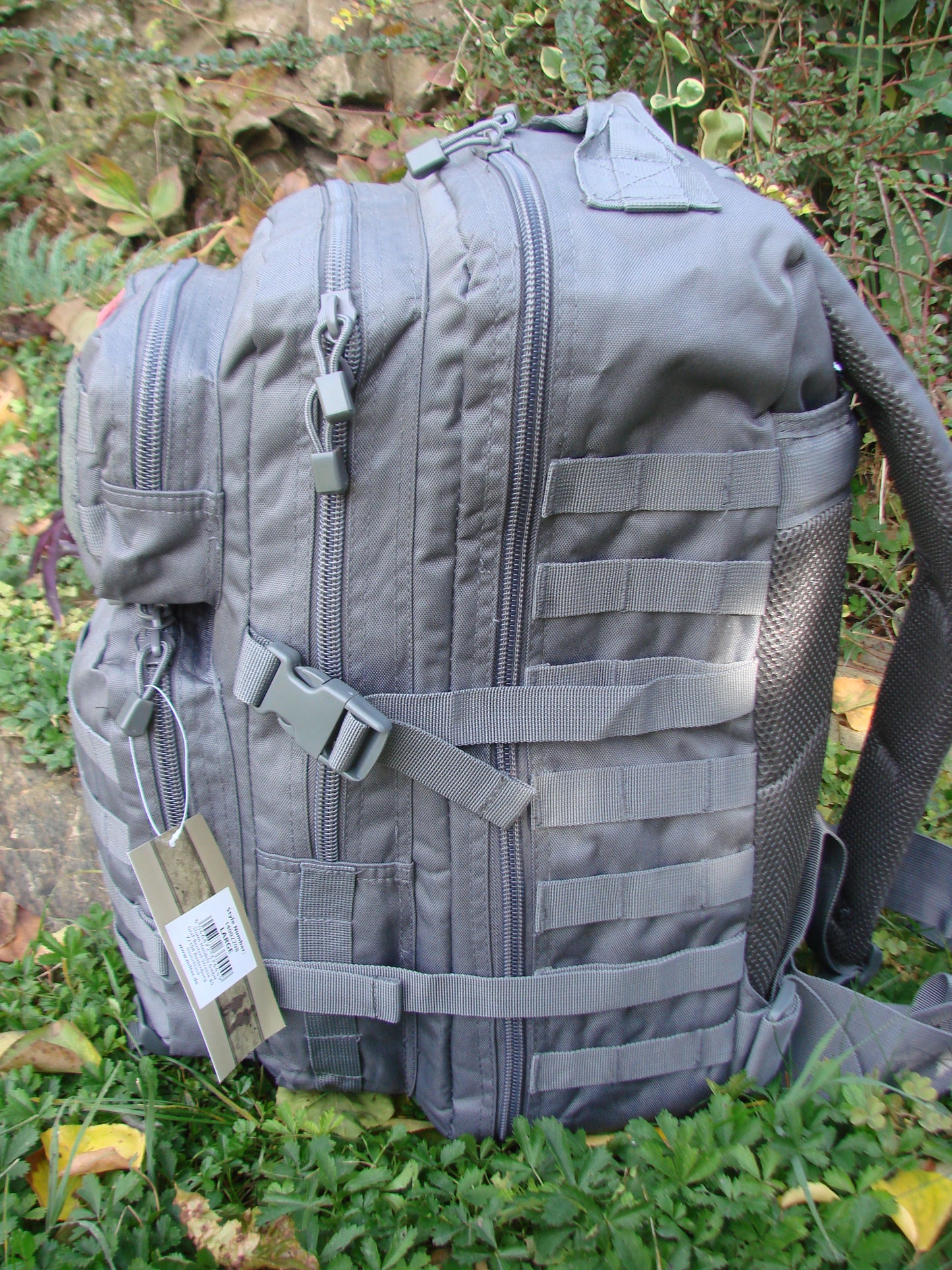 Раница MIL-TEC US Assault Pack LARGE - 36 литра, Градско сиво (Urban Grey)