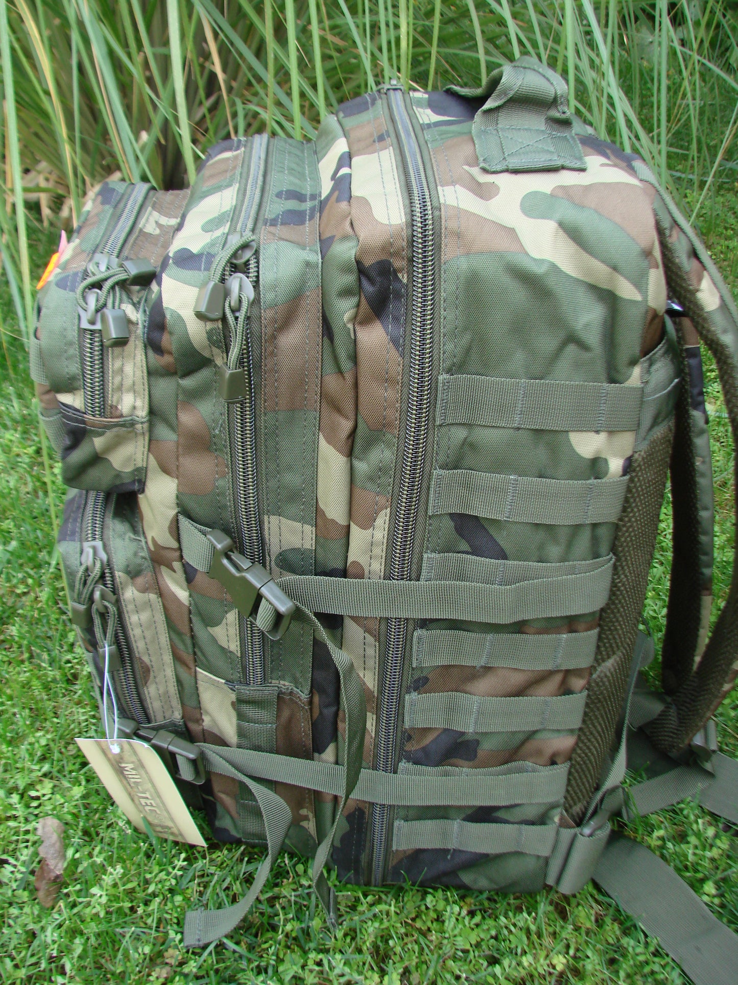 Тактическа раница MIL-TEC Assault I Large, 36L, Woodland - Код 14002220