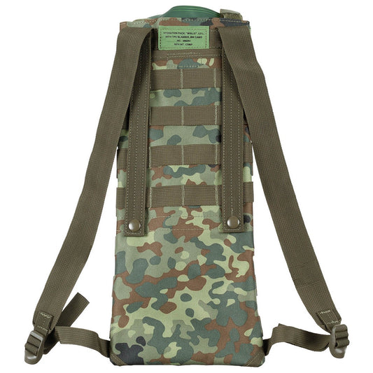 Хидрораница "MOLLE", 2,5 л, с TPU мехур, flecktarn