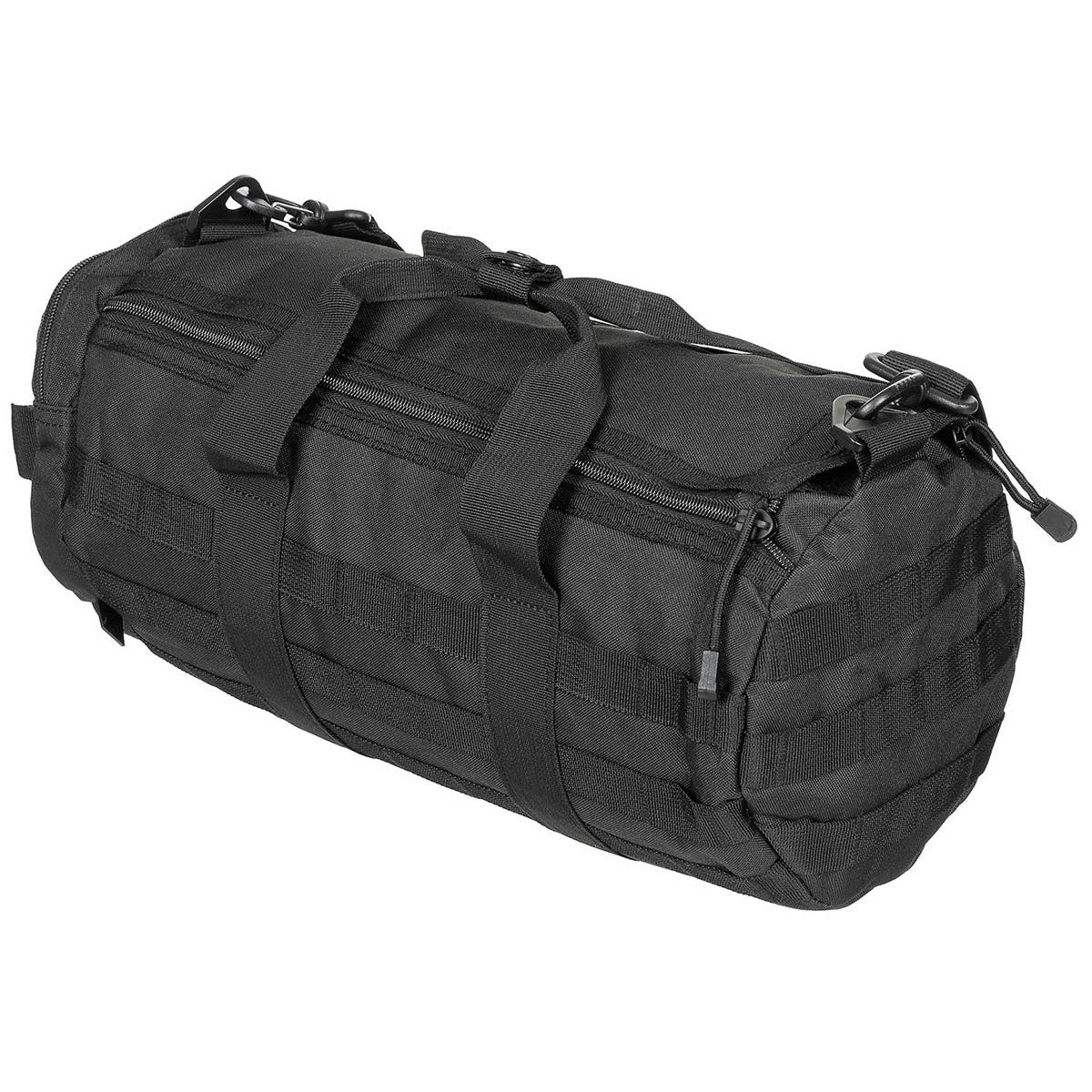 Тактическа чанта, кръгла, "MOLLE", черна