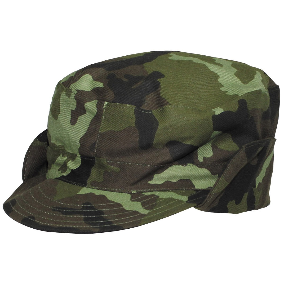 Чешка армейска полева шапка с козирка в камуфлаж M95 Camo.