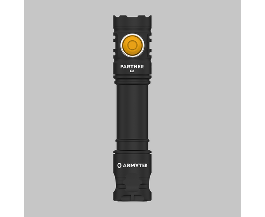 Тактически Акумулаторен Фенер Armytek Partner C2 Magnet USB - 1240 lm, IP68 (Код PC2)