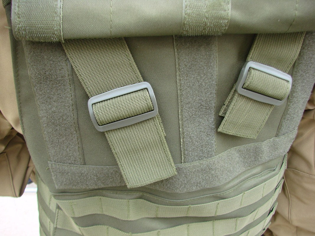 Тактическа жилетка , модулна , модел "Molle II" , цвят черен