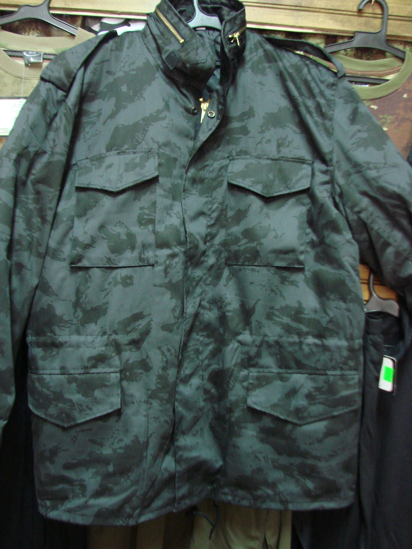 Шуба зимна , US M65 RUSSIAN NIGHT CAMO