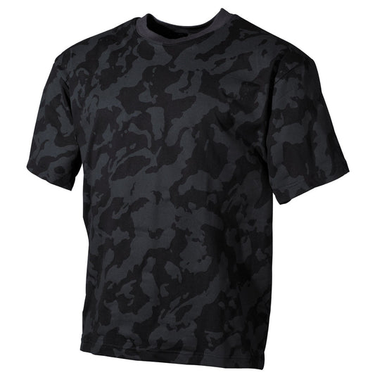 Тениска камуфлажна '' US classic-style night-camo, 170 g/m²''