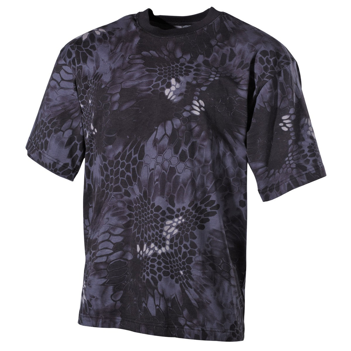 Тениска , камуфлажна , модел'' classic-style, snake black''.