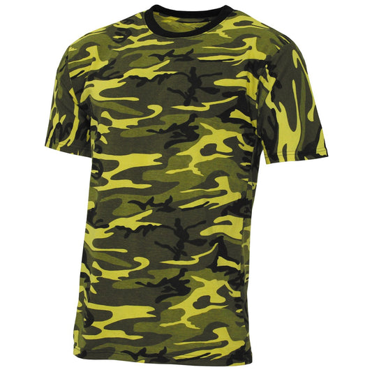 Тениска , модел  "Streetstyle", yellow-camo