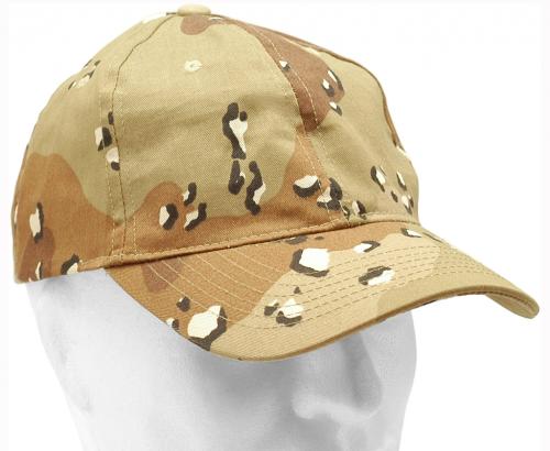 Шапка , камуфлажна , с козирка , модел ,''6-COLOURS DESERT CAMO BASEBALL ''.