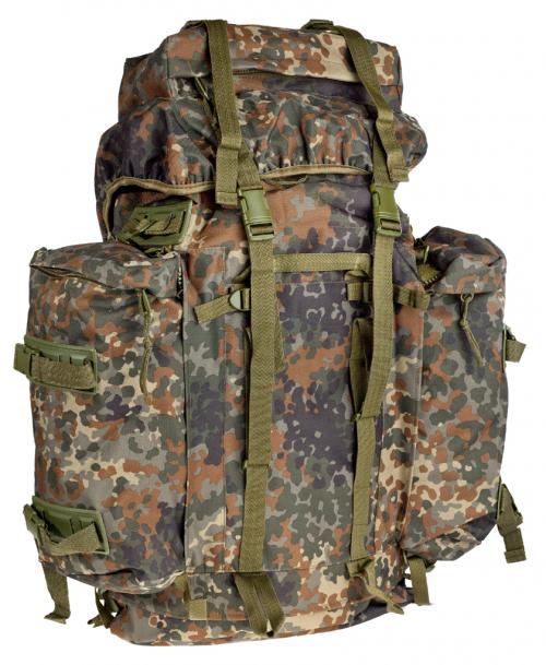 Раница , камуфлажна , туристическа , 80+20 л , "Mountain", BW camo, w/2 side bags.