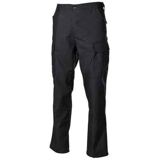 Панталон тактически US Combat Pants, BDU цвят черен с подсилени колене и дъно , код 01294А