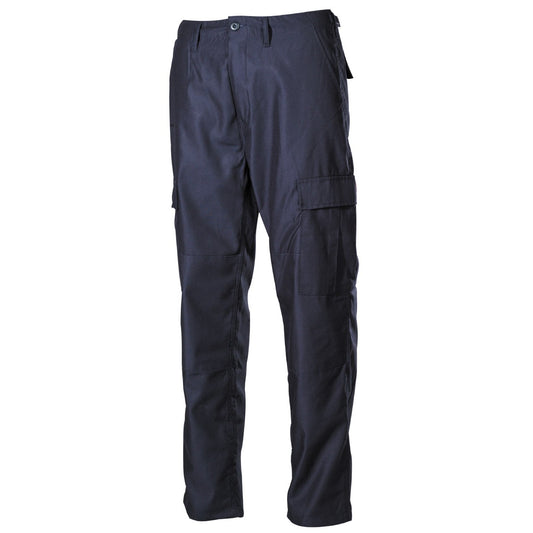 Панталон тактически US Combat Pants, BDU цвят син с подсилени колене и дъно