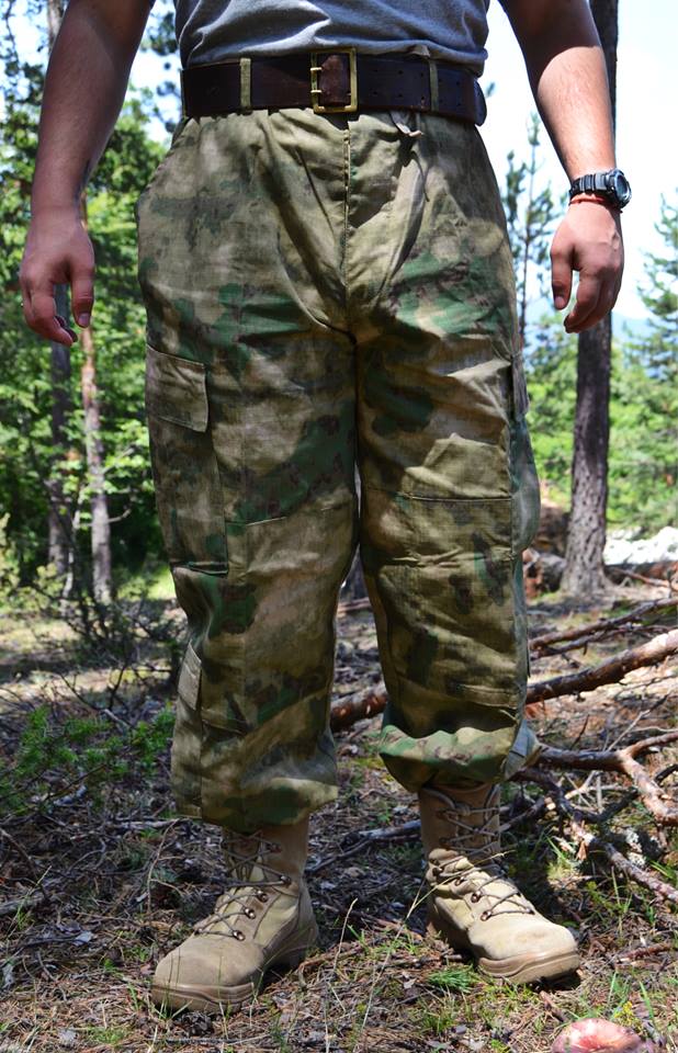 Панталон  тактически   , US ACU Field Pants, Rip Stop, HDT camo green,с джобове за протектори.