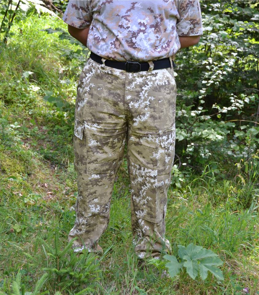 Панталон  тактически   ,с джобове за протектори , US ACU Field Pants, Rip Stop, vegetato desert