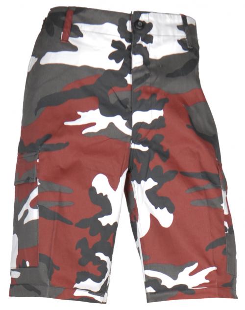 Къси камуфлажни панталони ''US RED CAMO '' .
