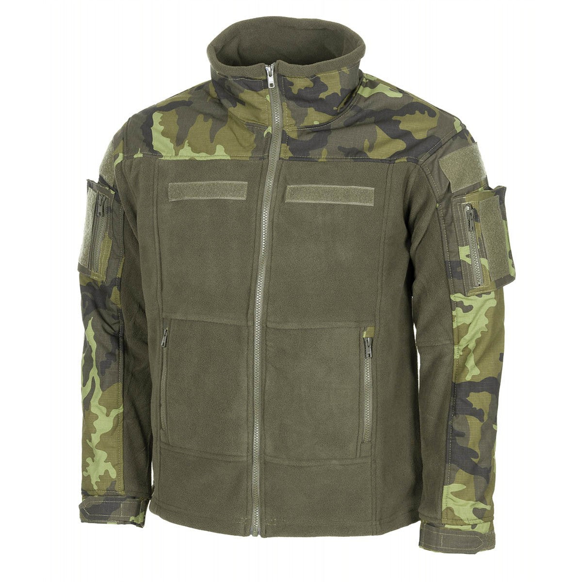 Яке полар , с подсилени гръб, рамене и лакти , модел  "Combat"  M 95 CZ camo
