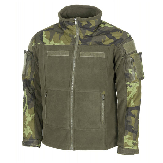 Яке полар , с подсилени гръб, рамене и лакти , модел  "Combat"  M 95 CZ camo
