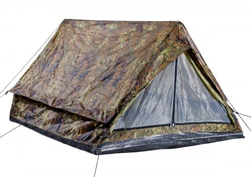 ПАЛАТКА ''FLECKTARN CAMO MINIPACK'' ДВУМЕСТНА