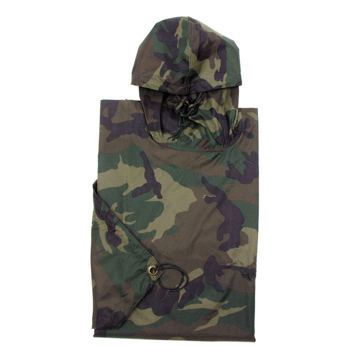 Дъждобран  US Poncho Rip Stop  woodland   размер 144 x 223 cm