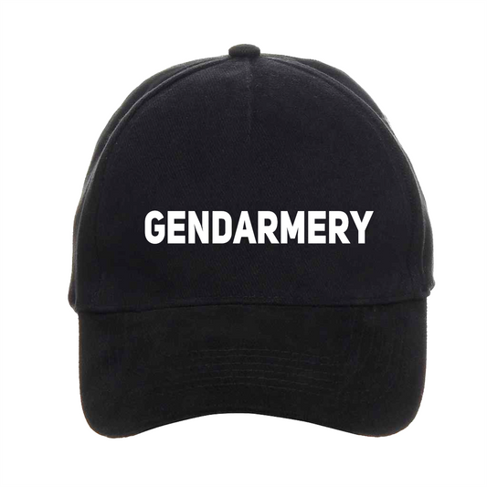 Шапка с козирка с надпис GENDARMERY