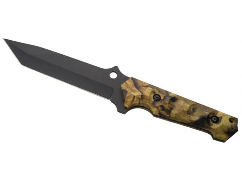 Боен нож '' COMBAT'' с ръкохватка  ''JUNGLE CAMO''
