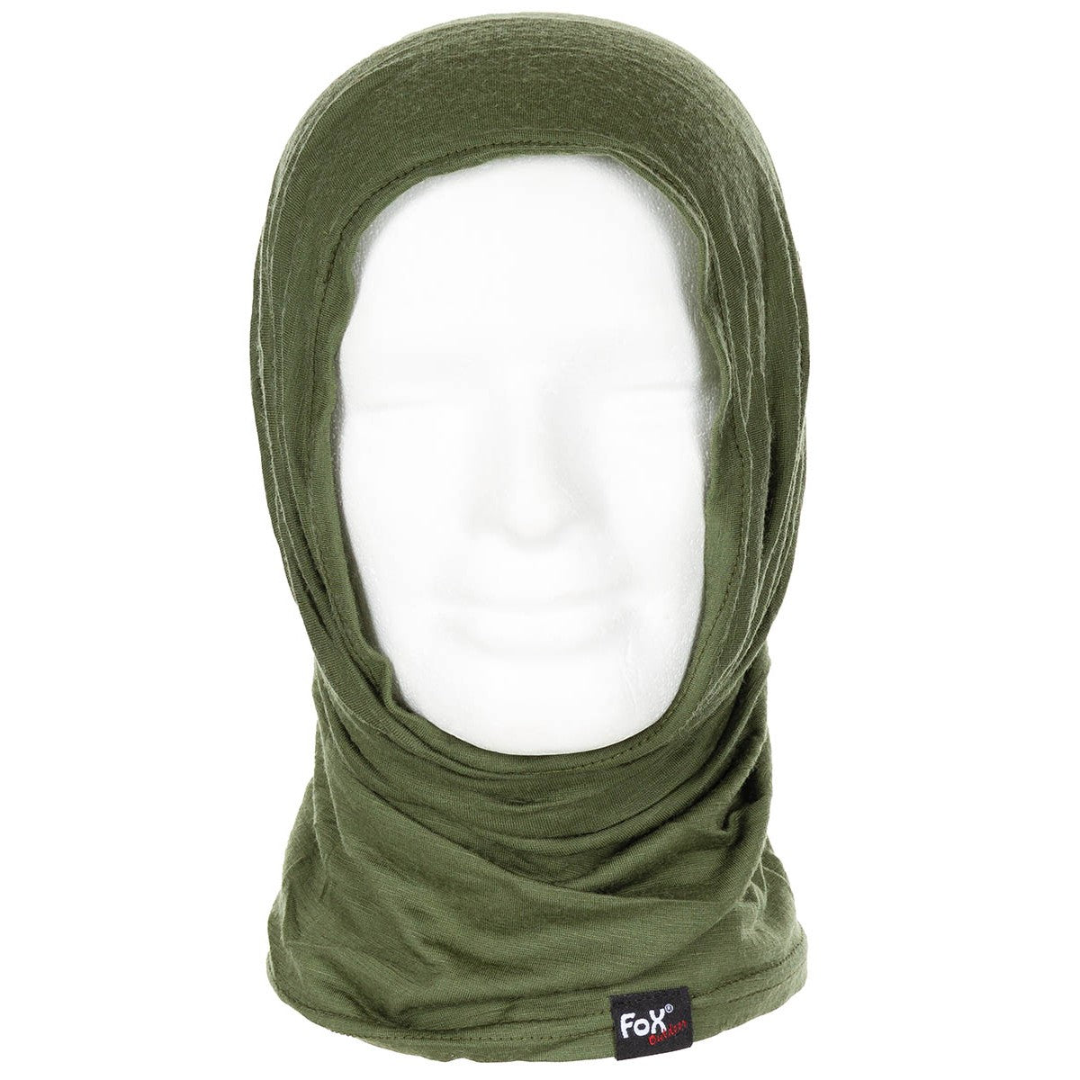Шал тръбен многофункционален , "Merino Lite", OD green