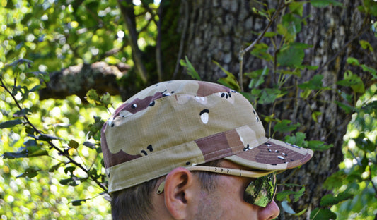 Шапка с козирка , модел , US BDU Field Cap, Rip Stop, 6 col. desert  , 100% памук.