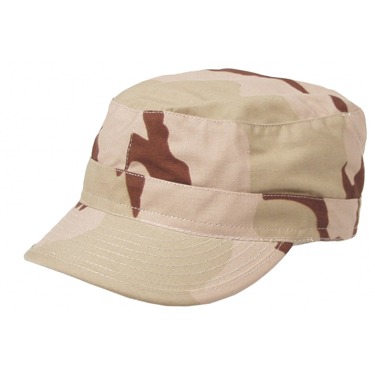 Камуфлажна  шапка с козирка , модел , US BDU Field Cap, Rip Stop,  3 col. desert , 100% памук.