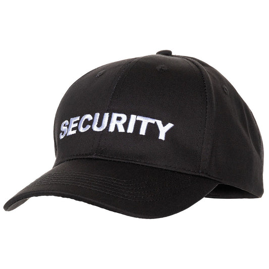Американска шапка  черна с  бродиран надпис Security