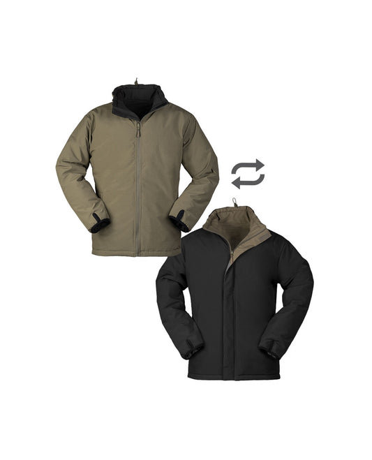 Яке зимно двулицево , '' MIL-TEC  Cold Weather  Green/Black ''