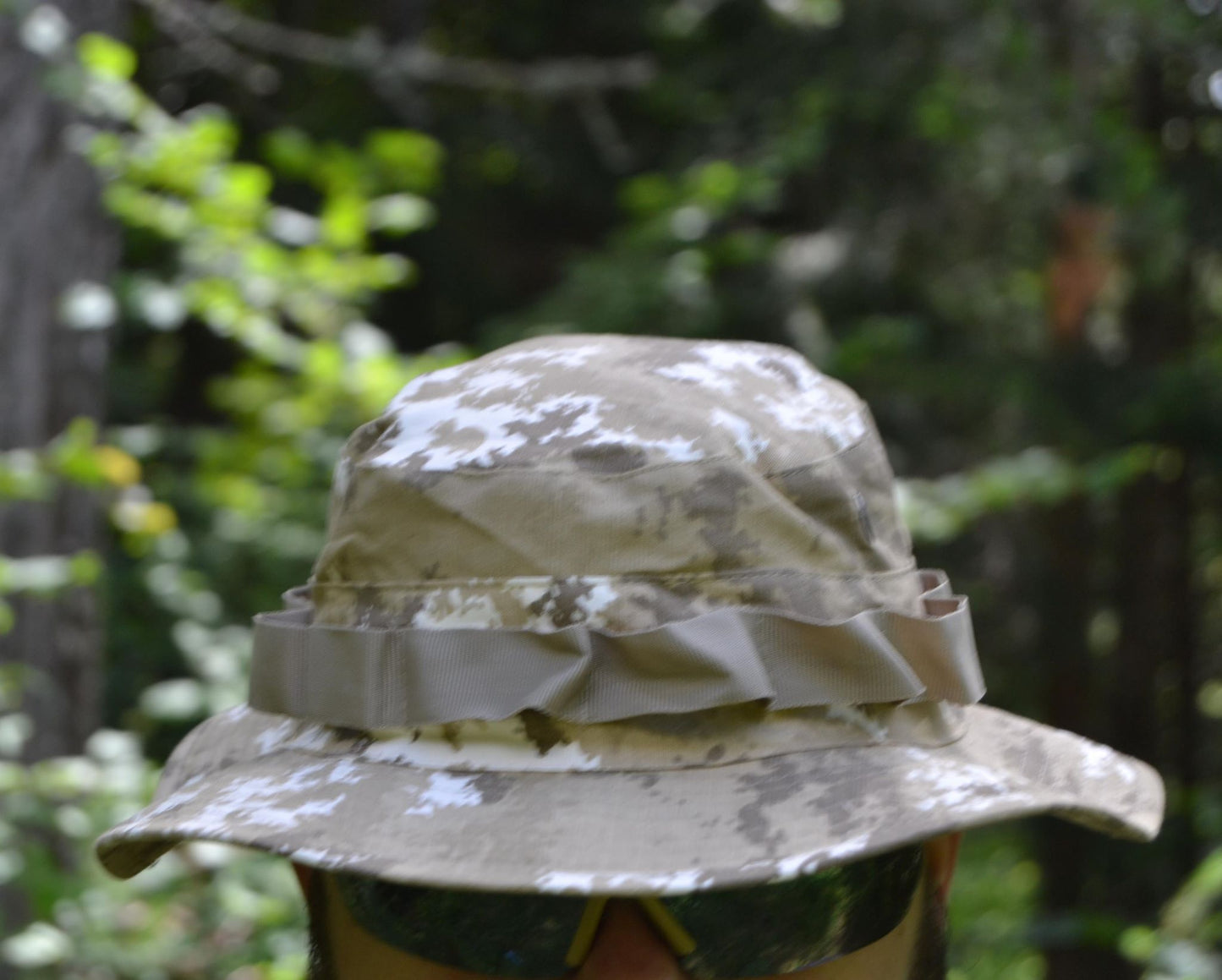 Камуфлажна шапка , '' US GI Bush Hat, Rip Stop, chin strap, vegetato desert''