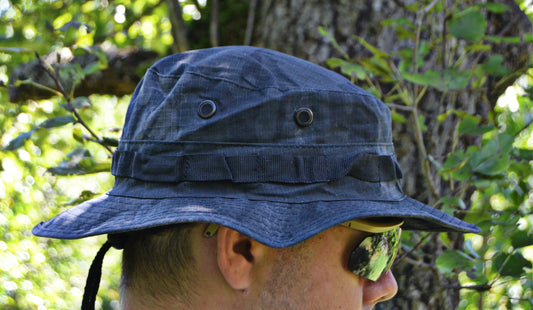 Шапка ''БУШ'' , камуфлаж '' HDT camo grey  '', с мека периферия , 100% памук , рип стоп .