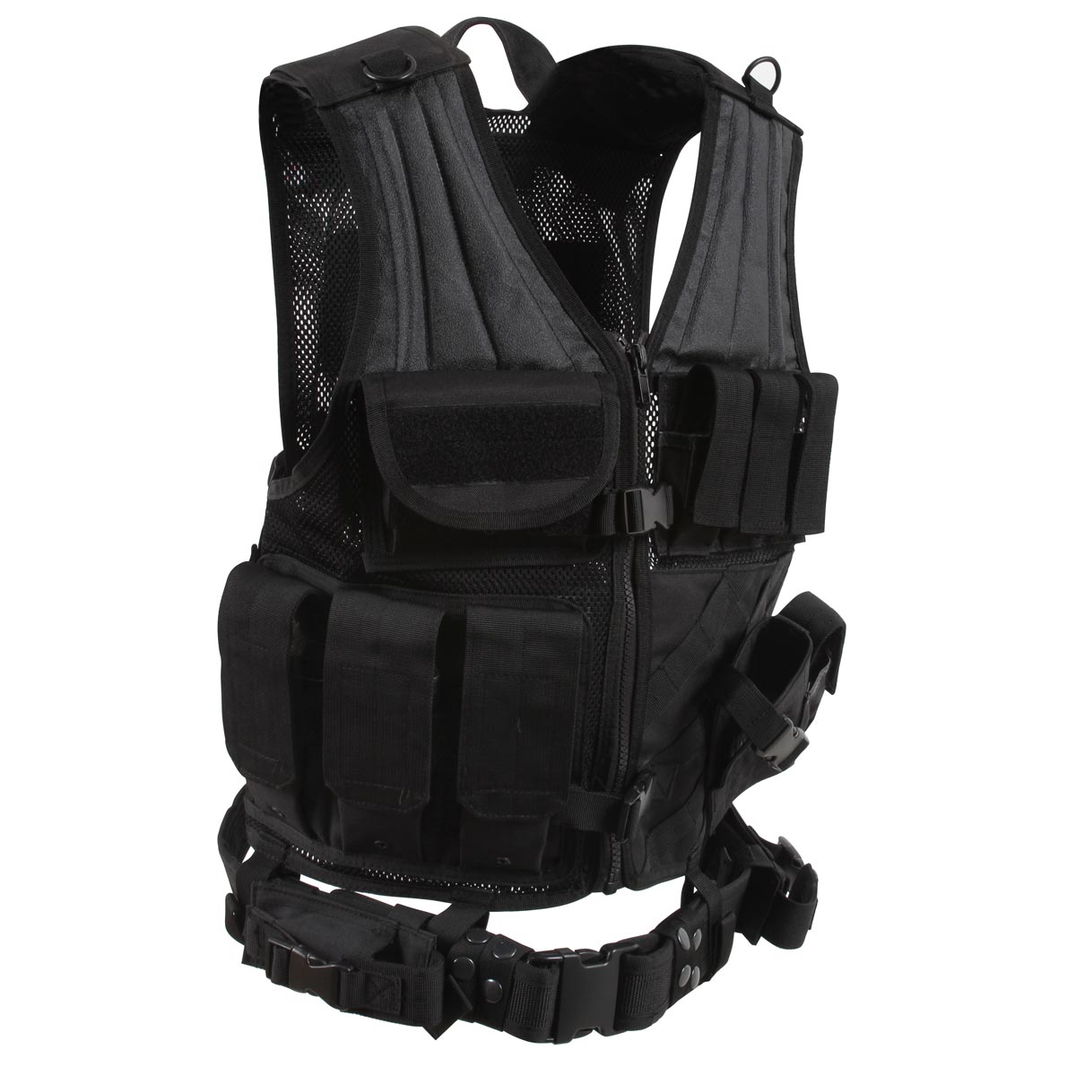 ТАКТИЧЕСКА ЖИЛЕТКА USMC BLACK COMBAT VEST МИЛ ТЕК