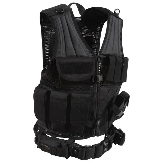 ТАКТИЧЕСКА ЖИЛЕТКА USMC BLACK COMBAT VEST МИЛ ТЕК