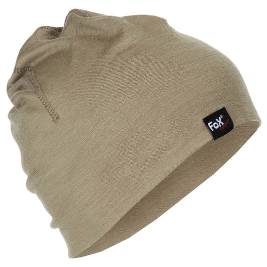 ШАПКА "MERINO LITE" цвят койот