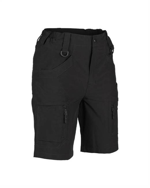 Бермуди еластични '' ASSAULT  - Mil-Tec® - BLACK''