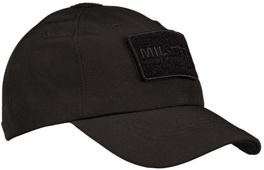 Шапка с козирка '' Mil-Tec Softshell Army Style Baseball '' , цвят черен