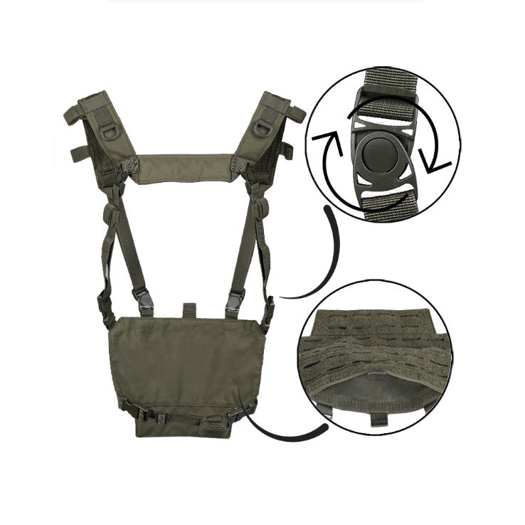 Колан тактически ''MIL-TEC Lightweight Chest Rig – Olive Drab''