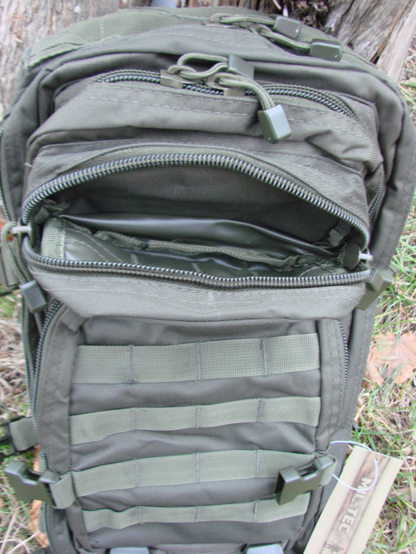 Тактическа раница , модел "Assault I small" , 20л , Мил тек , цвят '' олив''