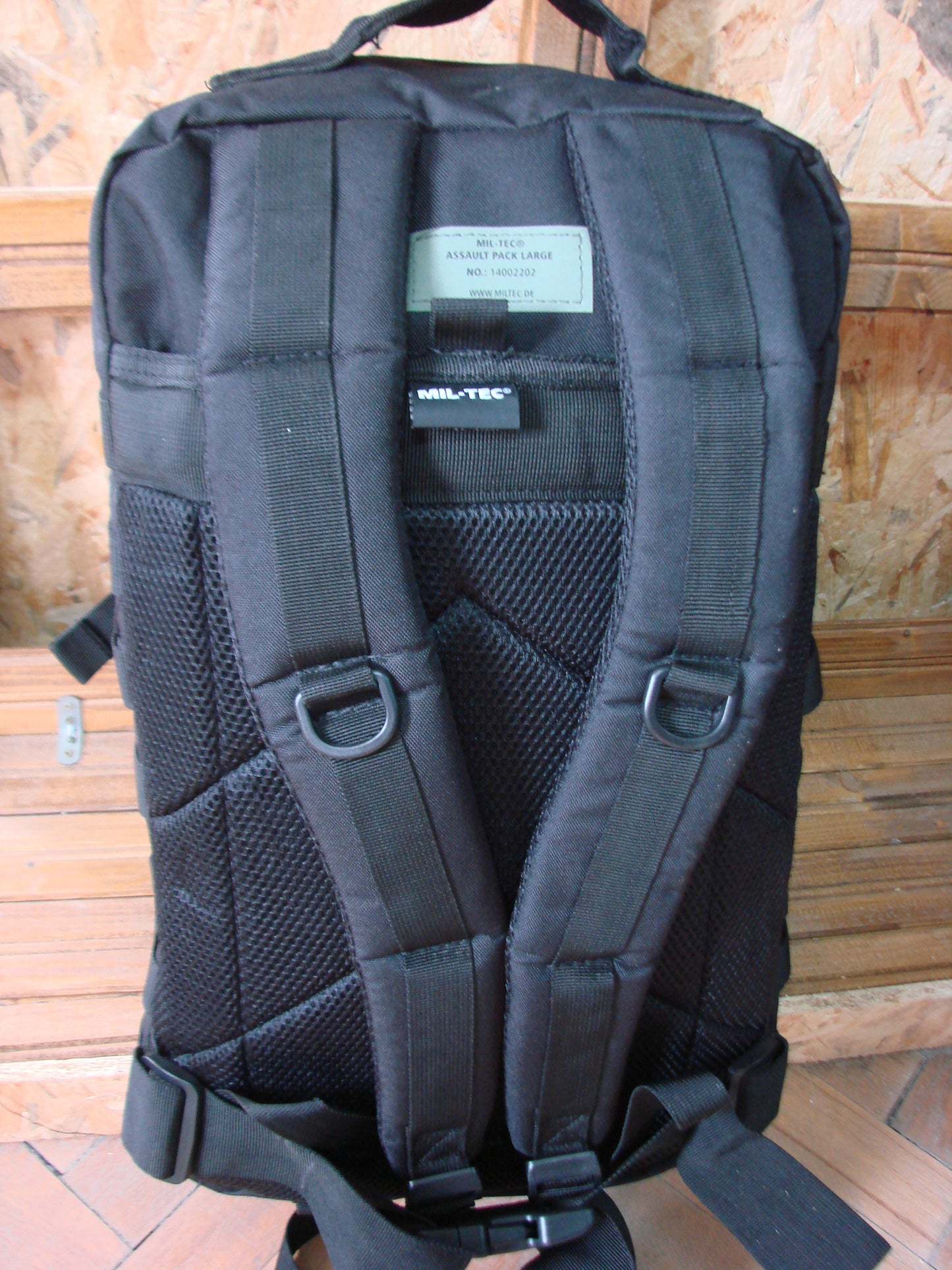 Тактическа раница MIL-TEC Assault I Large, 36L, Черна - Код 14002202