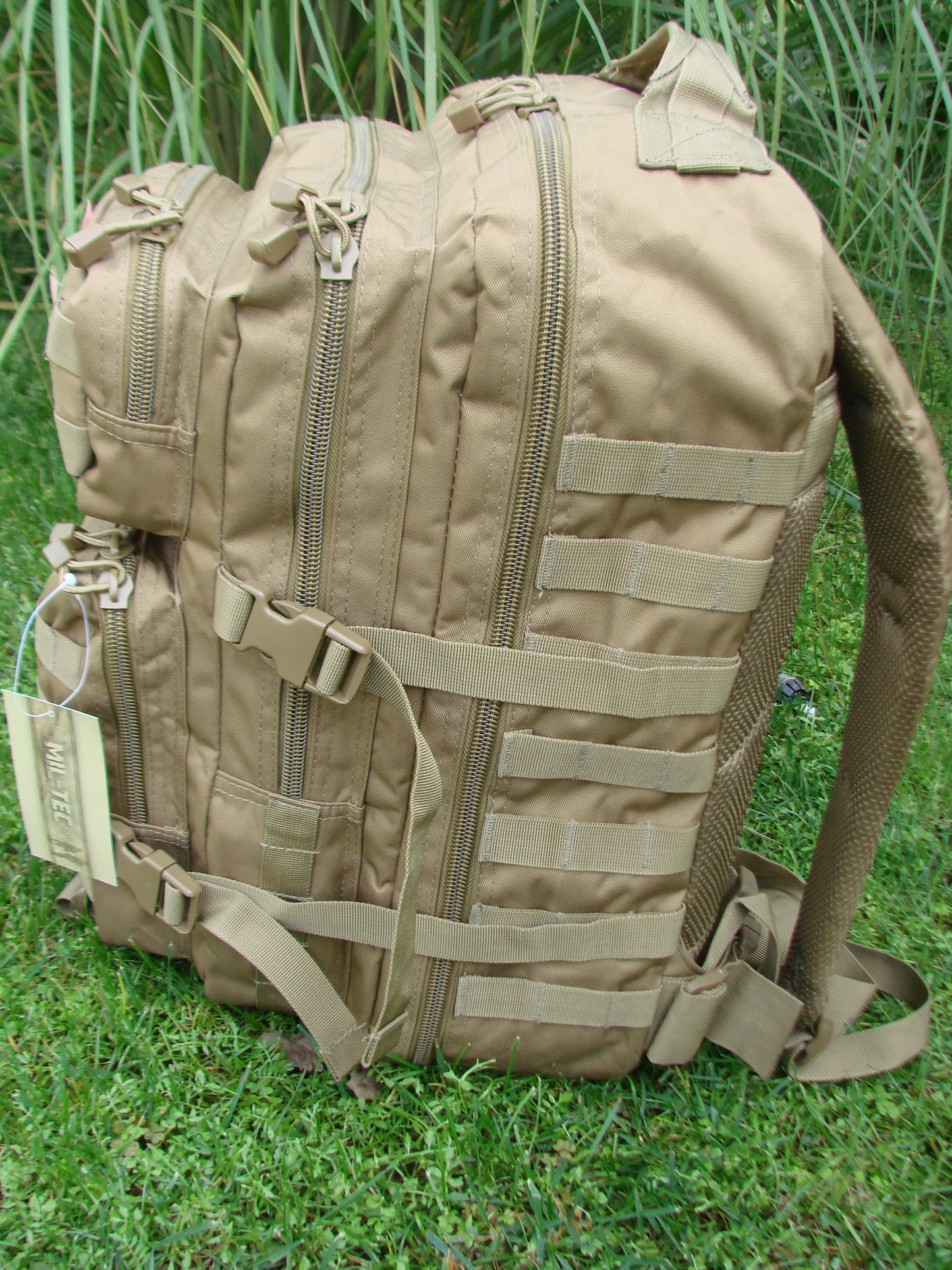 Тактическа раница MIL-TEC Assault I Large, 36L, Цвят Койот - Код 14002205
