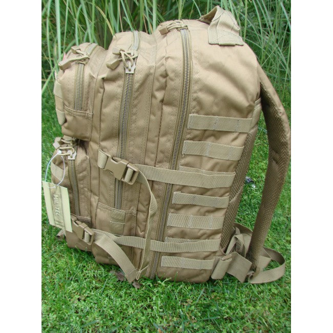 Тактическа раница MIL-TEC Assault I Large, 36L, Цвят Койот - Код 14002205