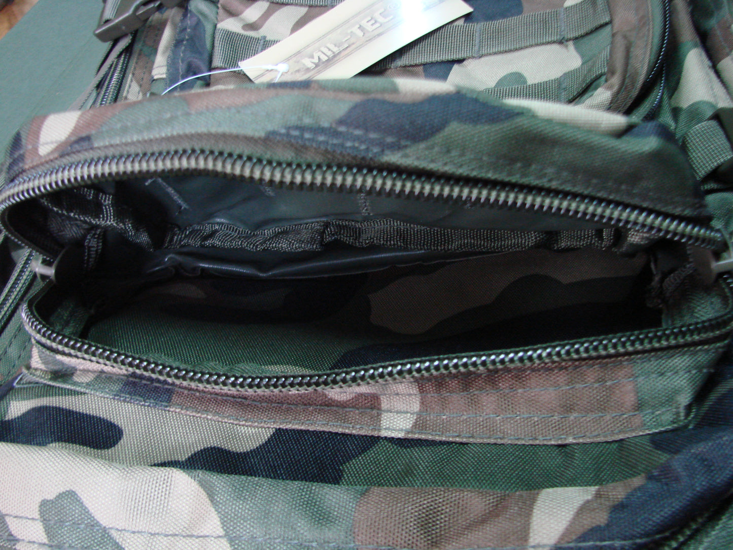 Тактическа раница MIL-TEC Assault I Large, 36L, Woodland - Код 14002220