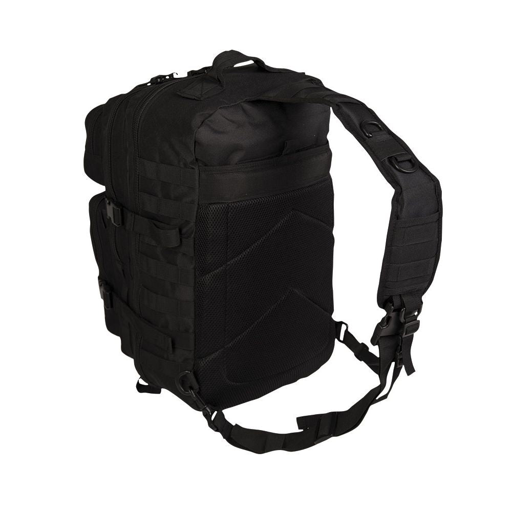 Еднораменна тактическа раница Mil-Tec Assault Sling Bag – Черна