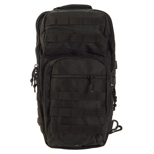 Еднораменна тактическа раница Mil-Tec Assault Sling Bag – Черна