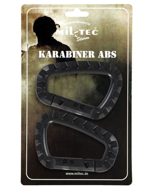 Карабинер ABS черен MIL-TEC